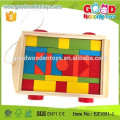 Brand New Kids Education Blocks, 30 peças de blocos de madeira para crianças, Handmade Colorful Baby Blocks